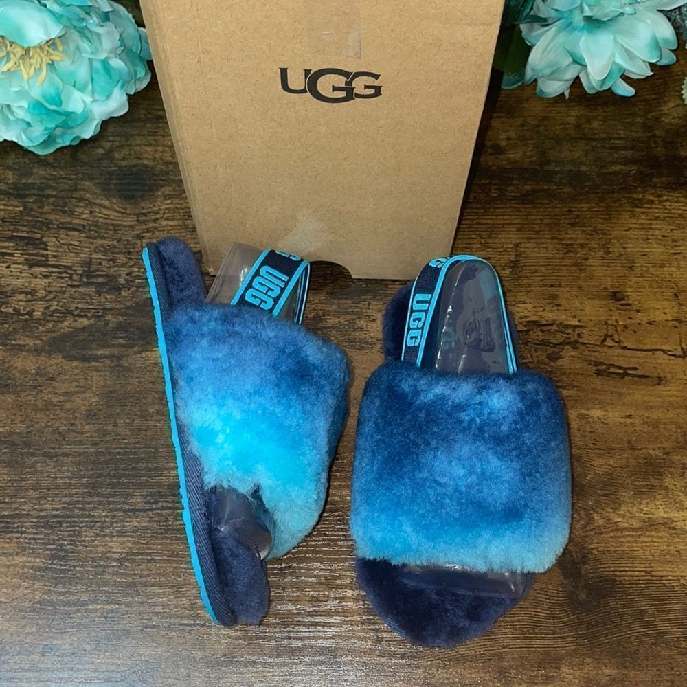 Ugg Toddler Unisex Fluff Yeah Slingback Sandals, 10T